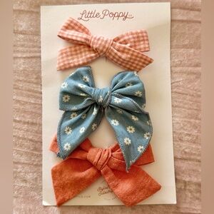 Little Poppy Co Bow Set